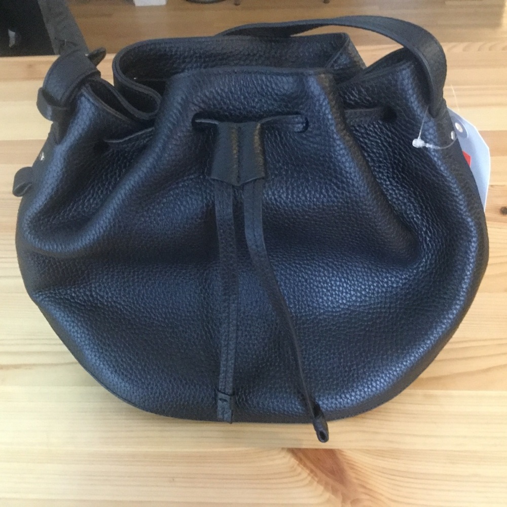 New Neely & Chloe No. 14 Leather Bucket Bag